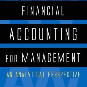 Financial Accounting For Management 3ed