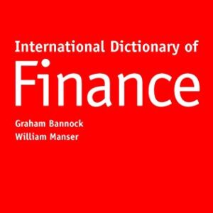 International Dictionary Of Finance