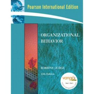 Organizational Behaviour 13th Edition