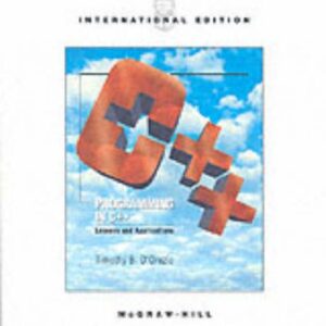 Programming In C++ Lessons And Applications