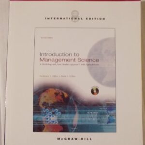 Introduction To Management Science