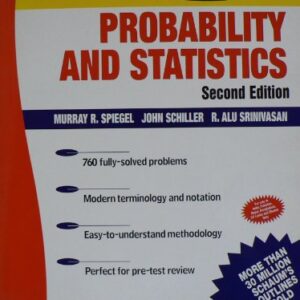 Schaums Outlines Probability And Statistics 2e