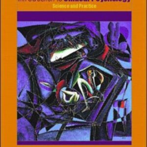 Introduction To Clinical Psychology Science And Practice