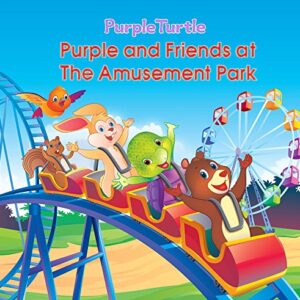 PURPLE AND FRIENDS AT THE AMUSEMENT PARK