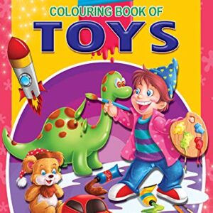 Creative Colouring Book Of Toys