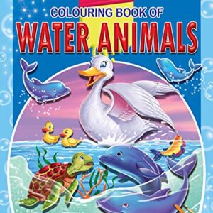 Creative Colouring Book Of Water Animals