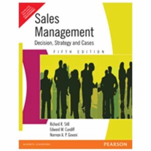Slaes Management Decisions Strategies And Cases