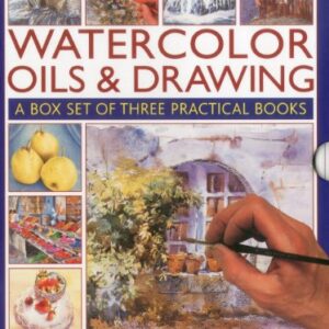 WATER COLOUR OILS AND DRAWING A BOX SET OF THREE