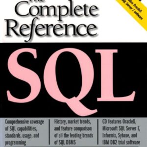 The Complete Reference Sql With Cd 2e