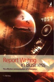 Report Writing In Business