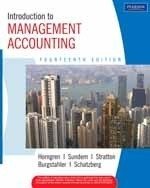INTRO TO MANAGEMENT ACCOUNTING