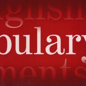 English Vocabulary Elemetns