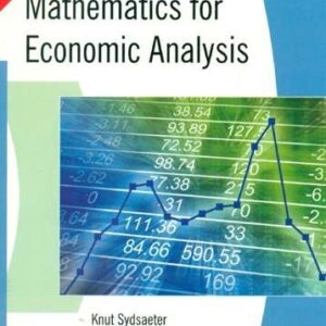 Mathematics For Economic Analysis
