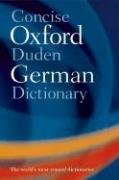 Concise Oxford Duden German Dictionary Third Edition