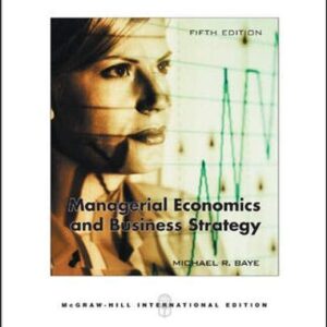 Managerial Economics And Business Strategy