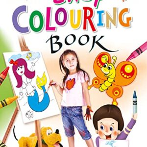 my cute easy colouring book