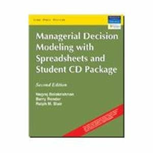 Managerial Decision Modeling