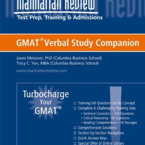 Manhattan Review Gmat Verbal Study Companion