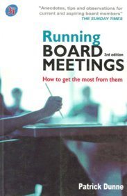 Running Board Meetings Third Edition