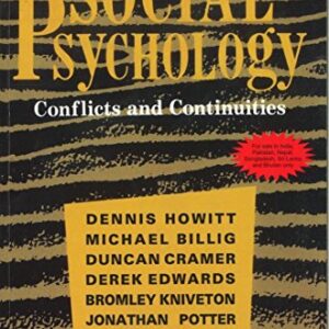 Social Psychology Conflicts And Continuities