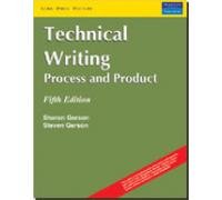 Technical Writing Process And Product