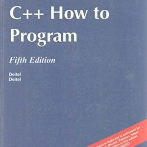 C++ How To Program Fifth Edition With Cd
