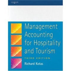Management Accounting For Hospitality And Tourism