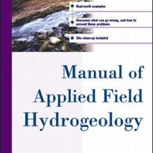 Manual Of Applied Field Hydrogeology