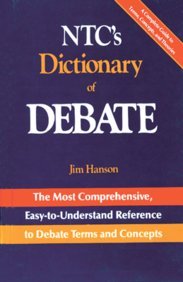 Ntcs Dictionary Of Debate