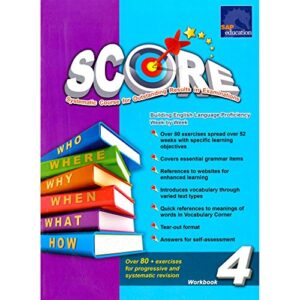 SAP Score book 4 Building English Language Proficiency Week By Week