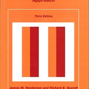 Microeconomic Theory A Mathematical Approach