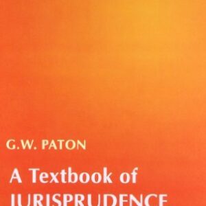 A Textbook Of Jurisprudence
