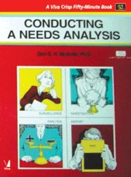 Conducting A Needs Analysis