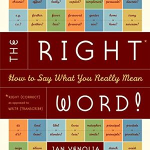 The Right Word