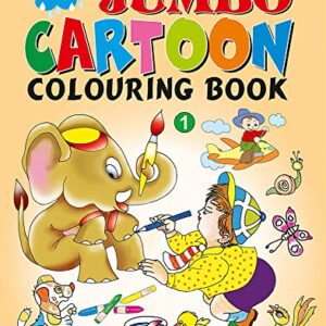 Jumbo Cartoon Colouring Book Vol 1