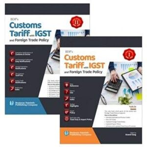BDP Customs Tariff with IGST and Foreign Trade Policy Set of 2 Vols