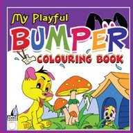 My Playful Bumper Colouring Book Purple