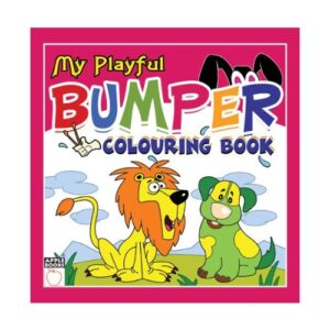 My Playful Bumper Colouring Book Pink
