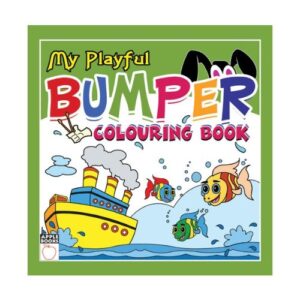 My Playful Bumper Colouring Book Green