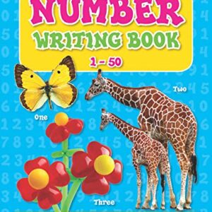 NUMBER WRITING BOOK 1 TO 50