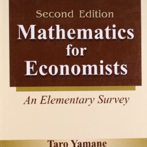 Mathematics For Economists Ana Elementary Survey