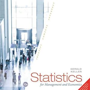 STATISTICS FOE MANAGEMENT AND ECONOMICS
