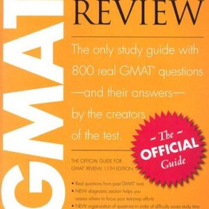 The Official Guide To Gmat Review