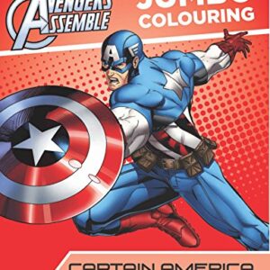MARVEL AVENGERS ASSEMBLE JUMBO COLOURING