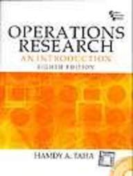 Operations Research An Introduction