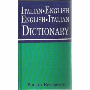 Pocket Reference Italian Dictionary