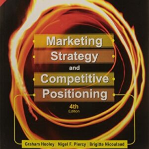 Marketing Strategy And Competitive Positioning 4th Edition