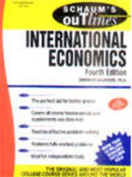 Schaums Outlines International Economics