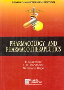 Pharmacology And Pharmacotherapeutics