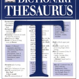 Dictionary Thesaurus